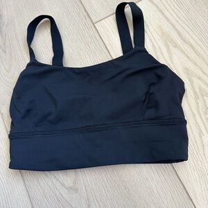 Women's Black Lululemon Sports Bra